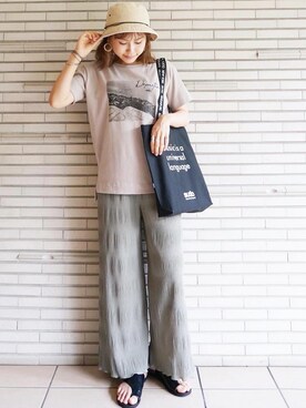 ふみかさん（レディース・163cm）の夏コーディネート