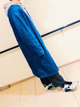 「N.HOOLYWOOD（N.ハリウッド）のアイテム（その他アウター）」を使った、Mさん（メンズ・175cm）の春コーディネート
