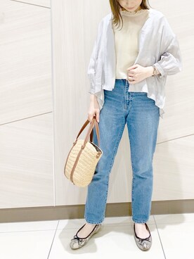 𝚜 𝚑 𝚞 𝚛 𝚒さん（レディース・155cm）の春コーディネート