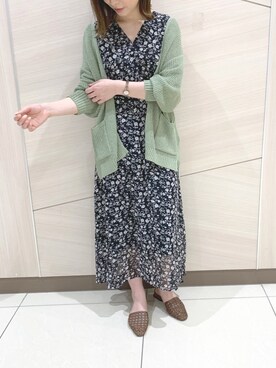 𝚜 𝚑 𝚞 𝚛 𝚒さん(レディース・155cm)の春コーディネート