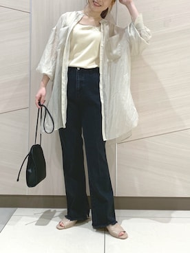 𝚜 𝚑 𝚞 𝚛 𝚒さん（レディース・155cm）の春コーディネート