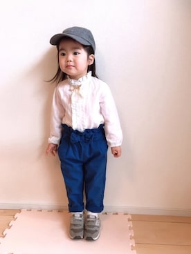 ゆうちゃんさん（キッズ・90cm）の春コーディネート