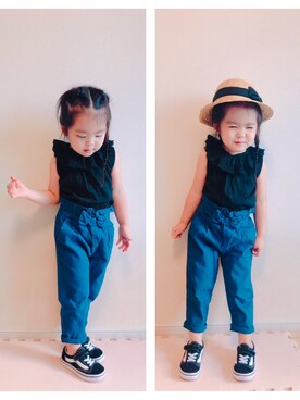 ゆうちゃんさん（キッズ・90cm）の秋コーディネート