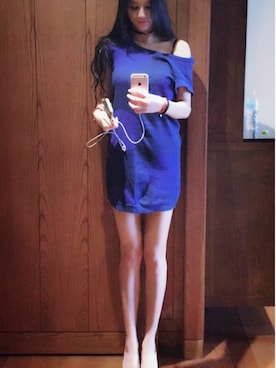 「Marc by Marc Jacobs（マークバイマークジェイコブス）のアイテム（スカート）」を使った、Pollyさん（レディース・174cm）の夏コーディネート