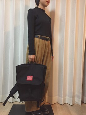 「GLOBAL WORK（グローバルワーク）のアイテム（パンツ、ブラウン系）」を使った、sakuzooさん（レディース）の秋コーディネート