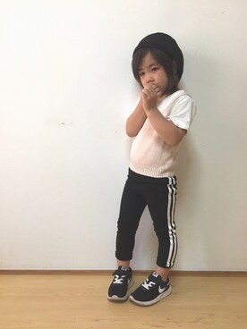 Rionさん（キッズ・100cm）の春コーディネート