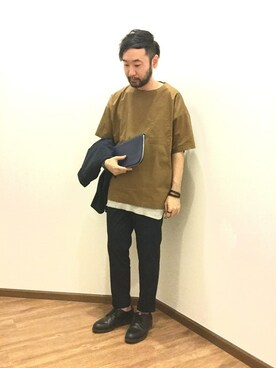 大平さん(メンズ・170cm)の夏コーディネート