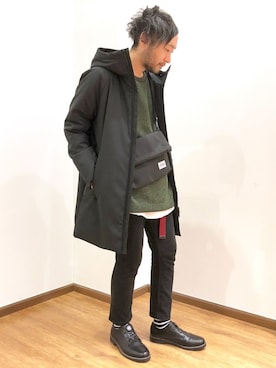 「GLOBAL WORK（グローバルワーク）のアイテム（その他アウター）」を使った、大平さん（メンズ・170cm）の秋コーディネート