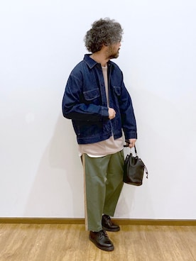 大平さん（メンズ・170cm）の春コーディネート