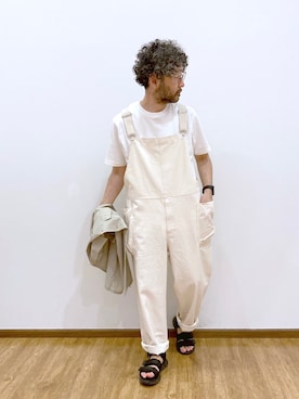 「GLOBAL WORK（グローバルワーク）のアイテム（腕時計）」を使った、大平さん（メンズ・170cm）の春コーディネート