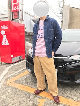 課長生涯さん（メンズ・173cm）の春コーディネート