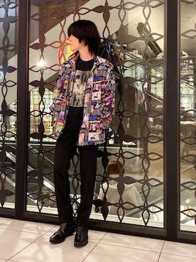 「HYSTERIC GLAMOUR（ヒステリックグラマー）のアイテム（ナイロンジャケット）」を使った、otaさん（メンズ・168cm）の春コーディネート