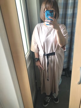 「PRO TREK(プロトレック)のアイテム」を使った、takami5296さん(レディース・160cm)の春コーディネート