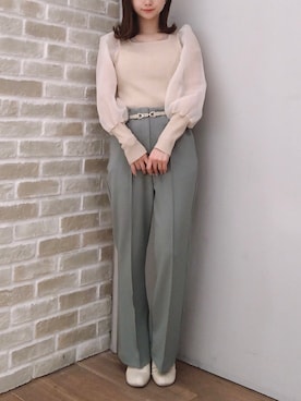 「オーガンジー」｜makophithさん（レディース・153cm）の冬コーディネート
