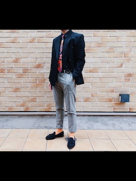 「ポールスミス」｜kai_______7さん（メンズ・177cm・20代）の秋コーディネート