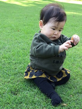 s_c_iさん（キッズ・80cm）の冬コーディネート