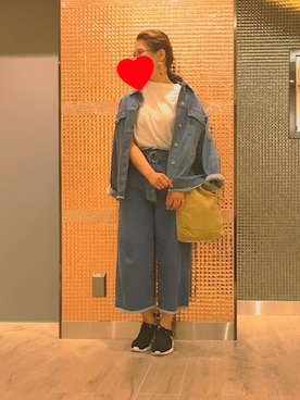 「アイテム（ピアス（両耳用））」を使った、ＴＭＭさん（レディース・160cm・20代）の秋コーディネート