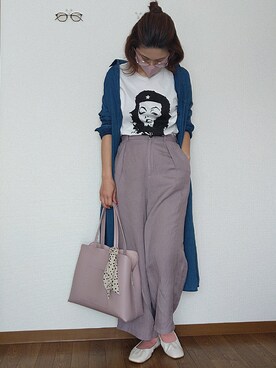 まある(👓)さん（レディース・164cm）の春コーディネート