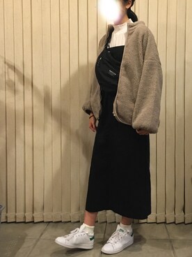「SEVENDAYS=SUNDAY（セブンデイズサンデイ）のアイテム（ブルゾン）」を使った、Pなっつさん（レディース・168cm）の秋コーディネート