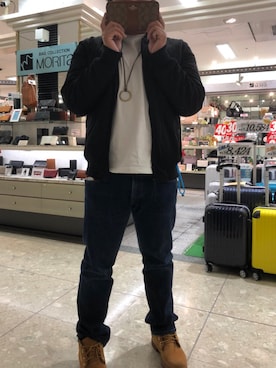 「ELEMENT（エレメント）のアイテム（ジャケット/アウター）」を使った、あじたまさん（メンズ・173cm）の秋コーディネート