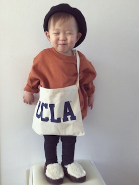 key.さん(キッズ・80cm)の冬コーディネート