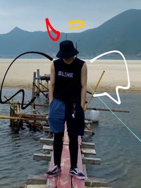 張小濤さんのコーディネート