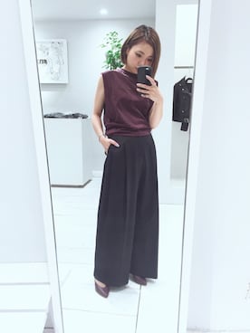 yuki hamanoさん（レディース・153cm）の夏コーディネート