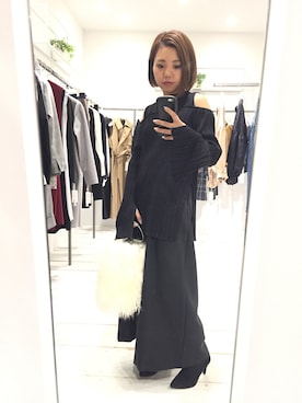 「STUDIOUS HIGH」｜yuki hamanoさん（レディース・153cm）の夏コーディネート