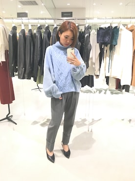「ラッピンノット」｜yuki hamanoさん（レディース・153cm）の秋コーディネート