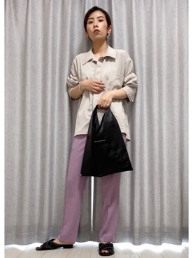 「ALETTA（アレッタ）のアイテム」を使った、かなさん（レディース・161cm）の春コーディネート