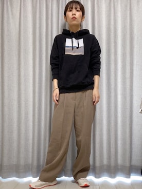 「ALETTA（アレッタ）のアイテム」を使った、かなさん（レディース・162cm）の春コーディネート