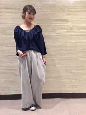 flowerさん（レディース・156cm）の冬コーディネート