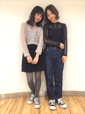 flowerさん（レディース・158cm）の冬コーディネート