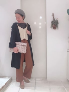 flowerさん（レディース・162cm）の冬コーディネート