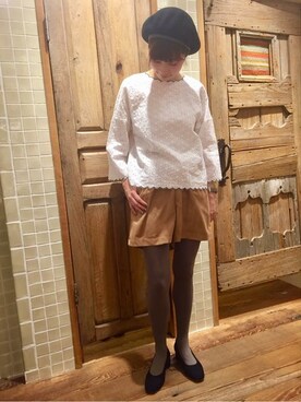 flowerさん（レディース・158cm）の冬コーディネート