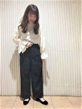 flowerさん（レディース・155cm）の冬コーディネート