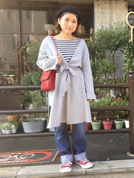 flowerさん（レディース・151cm）の冬コーディネート