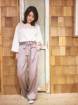 flowerさん（レディース・157cm）の冬コーディネート