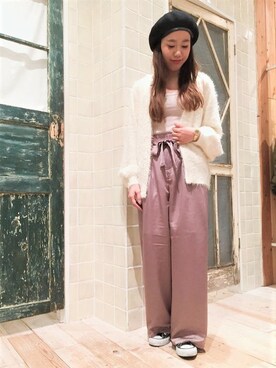 flowerさん（レディース・158cm）の冬コーディネート