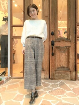 flowerさん（レディース・165cm）の冬コーディネート