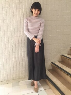 flowerさん（レディース・168cm）の冬コーディネート