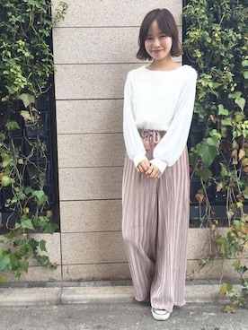 flowerさん（レディース・158cm）の冬コーディネート