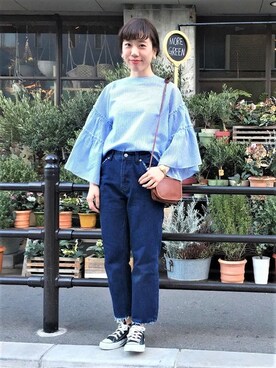 flowerさん（レディース・158cm）の冬コーディネート