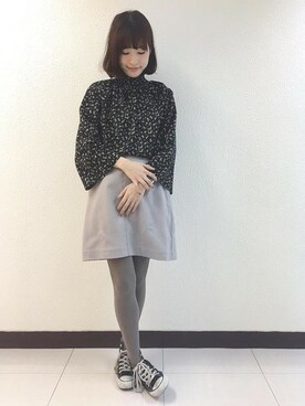 flowerさん（レディース・159cm）の冬コーディネート