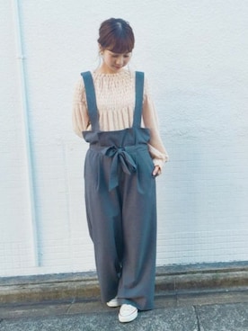 flowerさん（レディース・157cm）の冬コーディネート