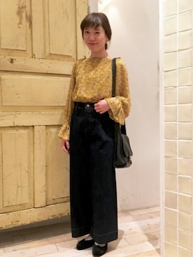 flowerさん（レディース・158cm）の冬コーディネート