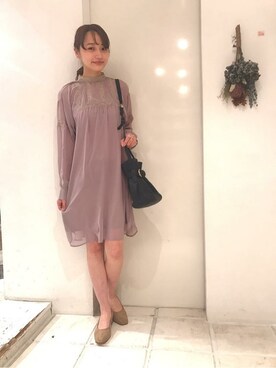 flowerさん（レディース・153cm）の冬コーディネート