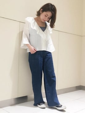 flowerさん（レディース・151cm）の冬コーディネート