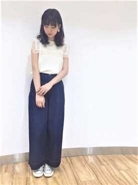 flowerさん（レディース・158cm）の冬コーディネート