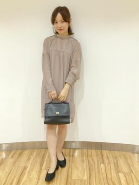 flowerさん（レディース・158cm）の冬コーディネート